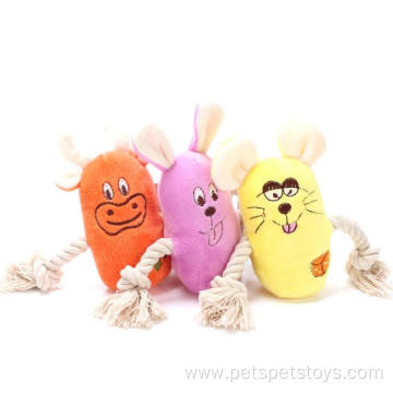 Sale cute interactive plush pet dog chew toys